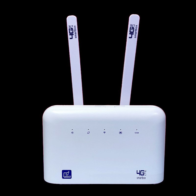 OEM B612 Pro 4G LTE CPE Router OpenWRT SIM Card Slot 3000mAh Battery VPN RJ45 Ports External Antennas CAT4 Routeur WiFi 4G